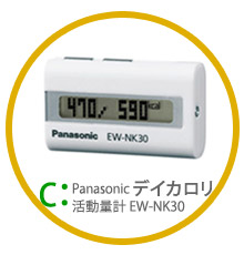 C賞：Panasonic活動量計デイカロリ